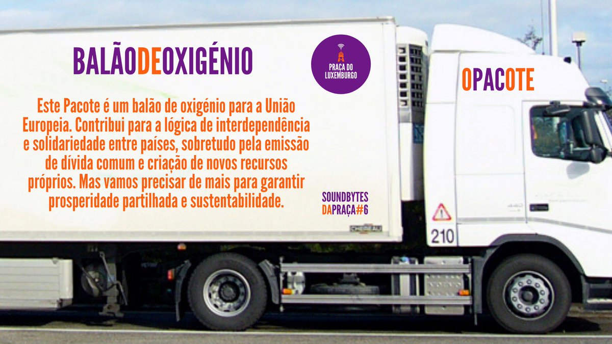 PracadoLux's tweet photo. 📢A Comissão preparou o pacote e a Praça fez o unboxing 📦. Há boas notícias e menos alquimia, mas fica a faltar o salto da solidariedade para a interdependência. É só um balão de oxigénio? 🎈

#PLux
#OPacote
#Soundbytesdapraça
@MafaldaDms https://t.co/Gc1XuXyVjR