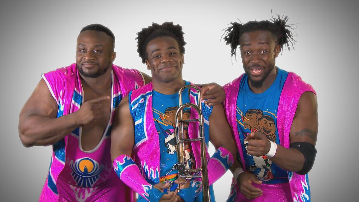 Big E is a national powerlifting champion. Xavier Woods has Ph.D. in educational psychology. With Kofi Kingston, they are the New Day, one of the most successful African American factions ever in pro wrestling.