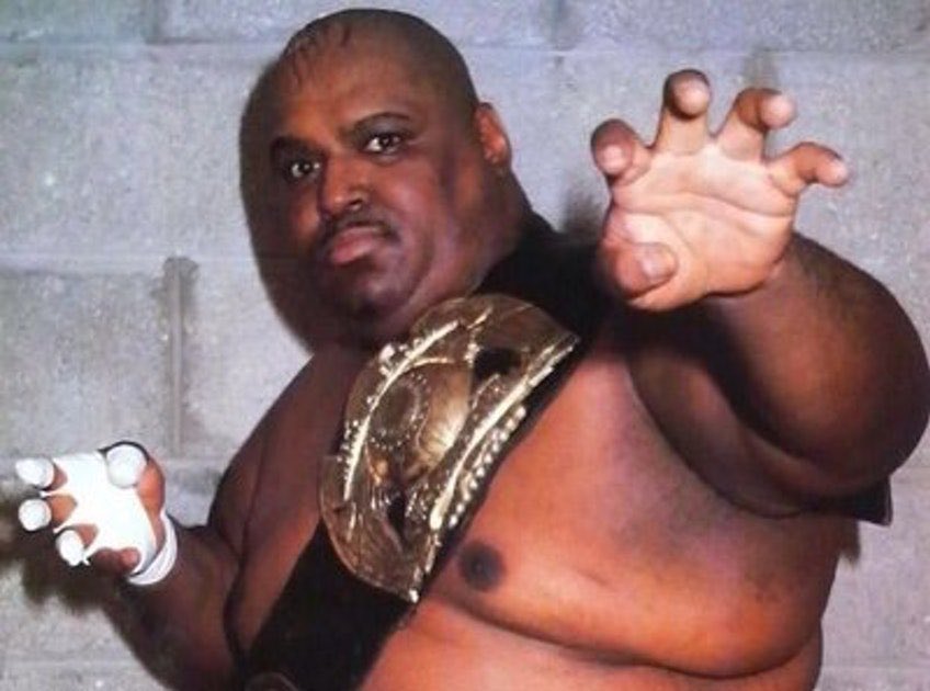 American hardcore wrestling owes its bloody existence as much to Abdullah the Butcher as anyone. The Sudanese wild man (from Ontario, really) was known for excessively bloody matches and stabbing his opponents in the forehead with a fork.