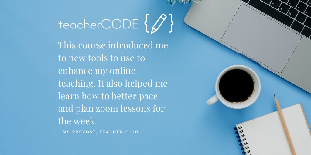 teacherCODE | Remote Teaching Training tweet media