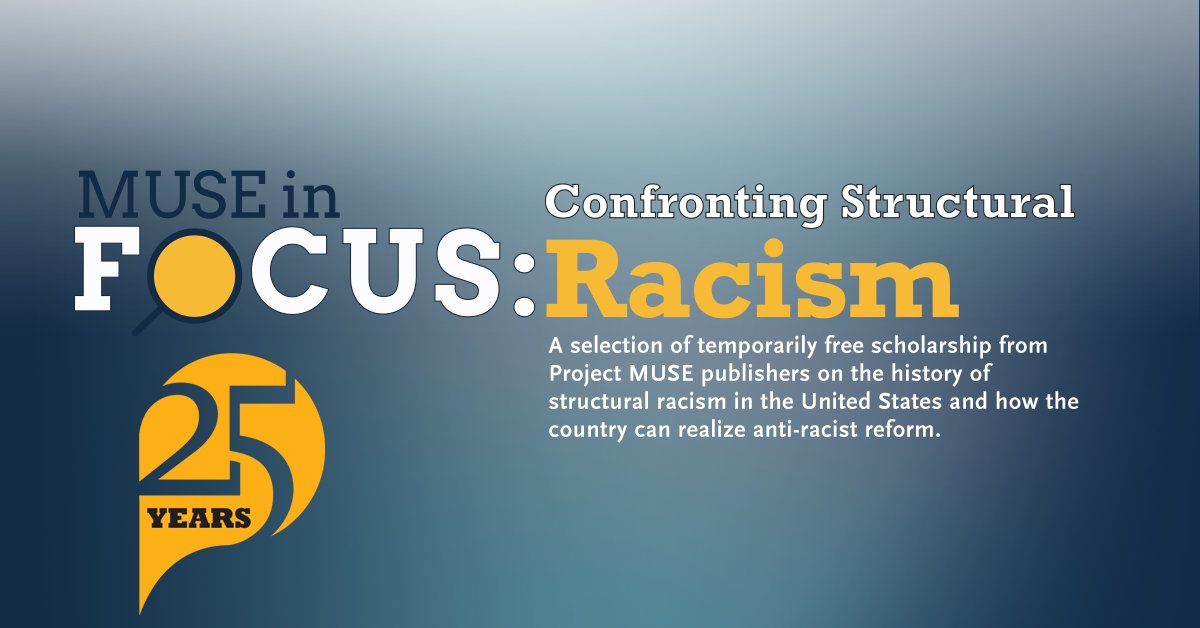 JHUPress's tweet photo. The deaths of George Floyd, Breonna Taylor, Ahmaud Arbery, and countless others underscore racial violence, police brutality, and the deep systemic issues that enable it. We hope that this free selection of research help inform conversations and actions: https://t.co/WkiUgc3PHa https://t.co/q24nn7eBU4