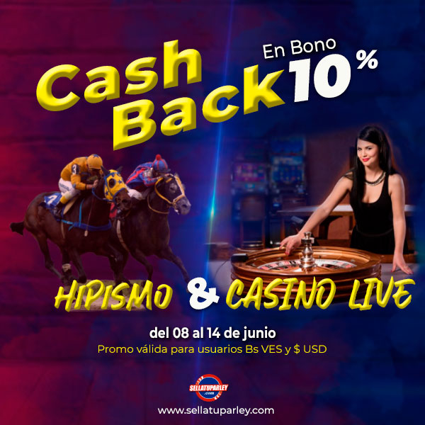 sellatuparley's tweet photo. Y desde hoy comienza nuestra #PromoCashback🤑
Donde te repondremos en BONO el 10% de tu pérdida semanal en #Hipismo & #CasinoLive del 08 al 14 de junio🗓️
⚠️ Válido para usuarios Bs. VES y $ USD.
Juega aquí 👉🏻https://t.co/m7LzE8lw5k https://t.co/SZ6BYkWbPp