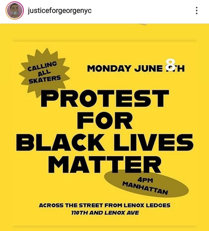 EpicProsaic's tweet photo. SKATERS!!!
HARLEM!!!

#HarlemProtest
#NYCProtest #NYCProtests #NewYorkProtest #NewYorkProtests #NewYorkCityProtest #NewYorkCityProtests #BLM #BlackLivesMatter https://t.co/tXzEtl3rgd