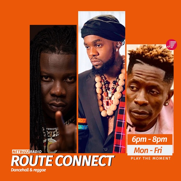 netbuzzradio's tweet image. #NowPlaying ⬇️ on Route Connect "Take Me Away"  - @stonebwoyb ft. @KiDiMusic &amp;amp; @KuamiEugene 

#RouteConnect
6p - 8p on 🎧📻 #NetbuzzRadio
 
#PlayTheMoment ➡️ radio.netbuzzafrica.com/broadcast