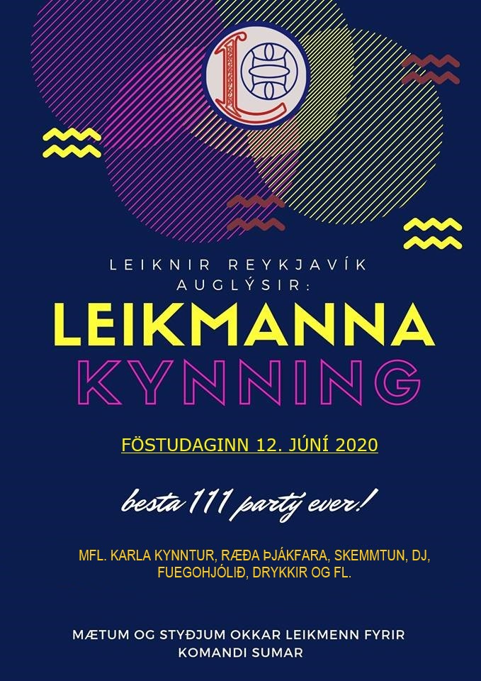 LeiknirR's tweet photo. Á FÖSTUDAG! ⚽⚽⚽ Bikarleikur og leikmannakynning! 🍺🍺🍺 #StoltBreiðholts

19:15 Leiknir - Kári
21:15 Stuðningsmannakvöld

https://t.co/0rLCzL90JM https://t.co/Qwwa7i9dwT