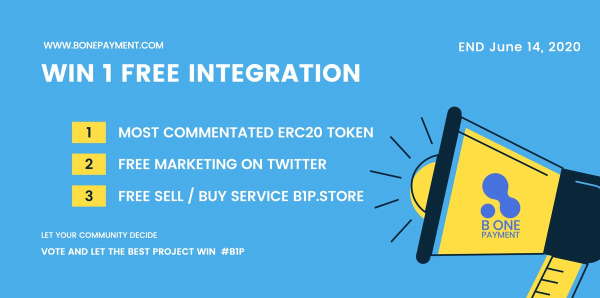 BonePayment's tweet image. #WIN ERC20 FREE INTEGRATION in Crypto APP

1 WINNER 😎

TAG YOUR PROJECT #ERC20

MOST COMMENTATED PROJECT WILL WIN 🏆

#FREE Marketing on 8 Twitters
Total + 100000 FOLLOWERS

#FREE Article News Site

END JUNE 14th.

bonepayment.com 

#btc #crypto #bitcoin #eth #token