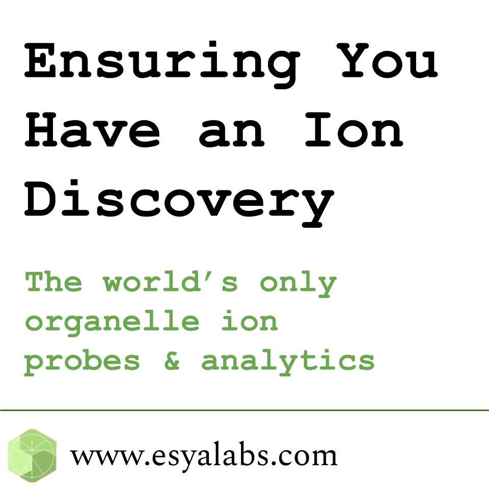 At Esya Labs, we're committed to providing insightful solutions to biochemical problems in the life-sciences and ensuring researchers can have an #iondiscovery