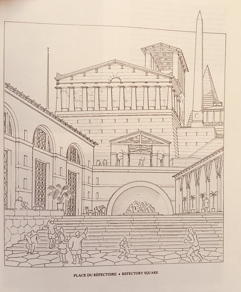 LeonKrier's tweet image. There is a fundamental distinction between public  and sacred structures on one hand and private utilitarian structures on the other. The former express the dignity, solemnity &amp;amp; importance of collective institutions, the latter the more modest rank of individual activities &amp;amp; zeal