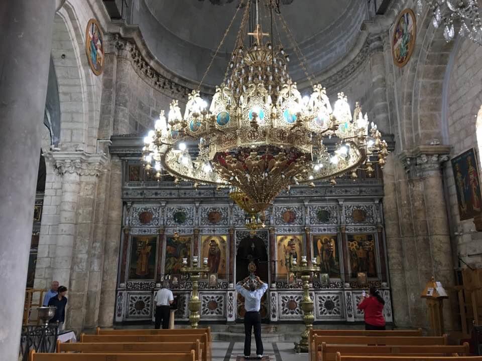 Lydda/Lod/Led اللِّد is a Palestinian city and the hometown of St. Georges. A church is built on his tomb. The city had 1,840 Orthodox Christian population in 1945. During zionist attacks the majority fled to Jordan and the West Bank. Now about 850 Christians live in the city.