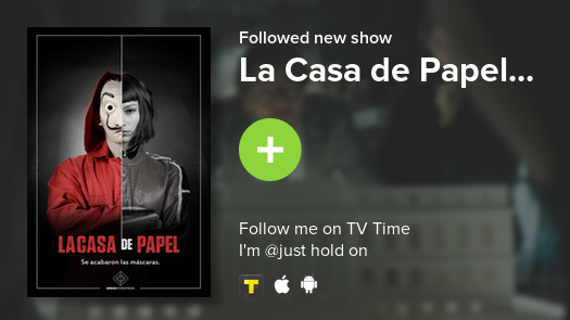 oopsmytomlinsoh's tweet photo. I just added La Casa de Papel... to my library! #tvtime https://t.co/no8qUQCpMn https://t.co/QJnfAzb5VS