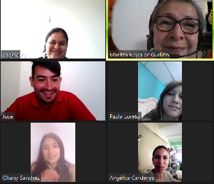 mrojasg's tweet photo. Intercambio de saberes con participantes de Community Manager y de Social Media Manager en sesión inaugural de Ciclo 49. 
#asertividad #ceujap #valencia #venezuela #santiago #chile #curitiba #brasil #ceujapinternacional #sisepuede
Con @antoniojmoralesh para @ceujap https://t.co/193zBjbZeN
