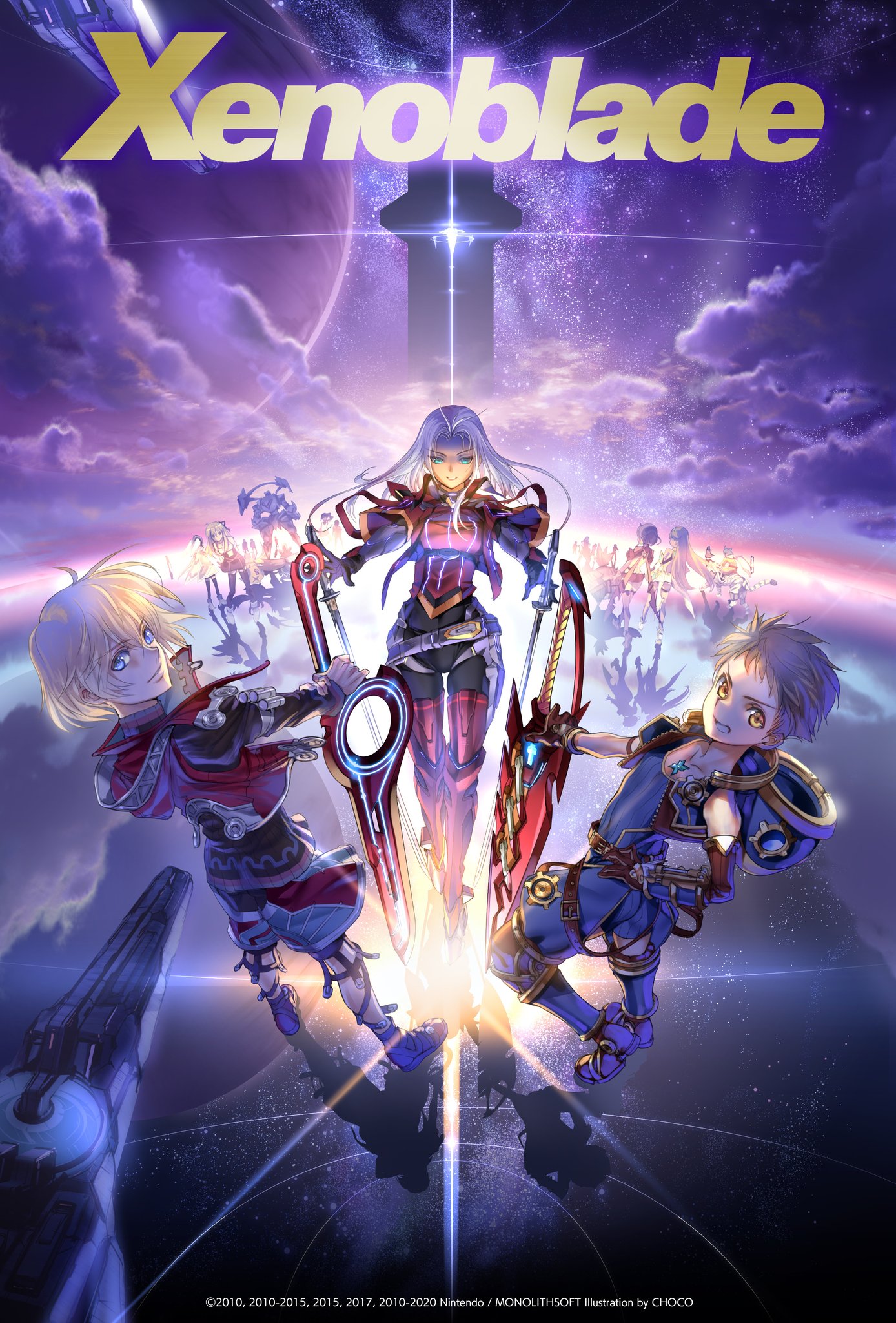 [情報] Xenoblade 異度神劍 十周年賀圖