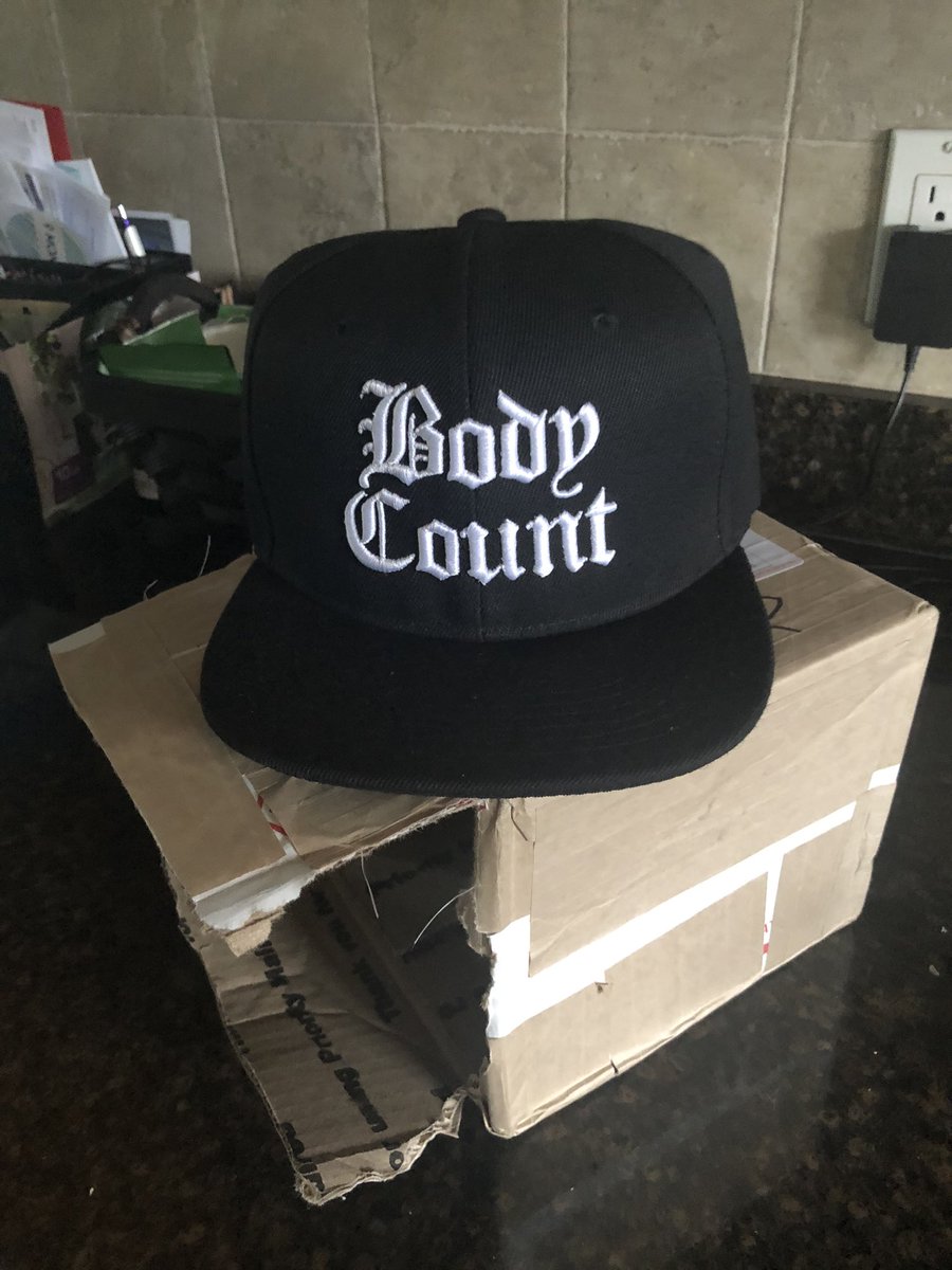 MrHead03's tweet photo. Hey @TRAPTOFFICIAL. Just bought a new hat. I’ve always loved @BodyCountBand and @FINALLEVEL but to be honest, the fact that you chris are a total dick motivated me to buy this. Shouts out to @powertriptx. #BLM #FuckTrapt https://t.co/iOxqUyWLAG