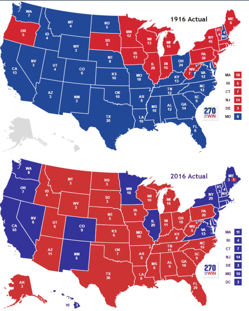 Dumbing down the Southern Stagedy. A thread.  As noted in the map, the country has undergone a drastic change in which states vote red and which ones vote blue.
