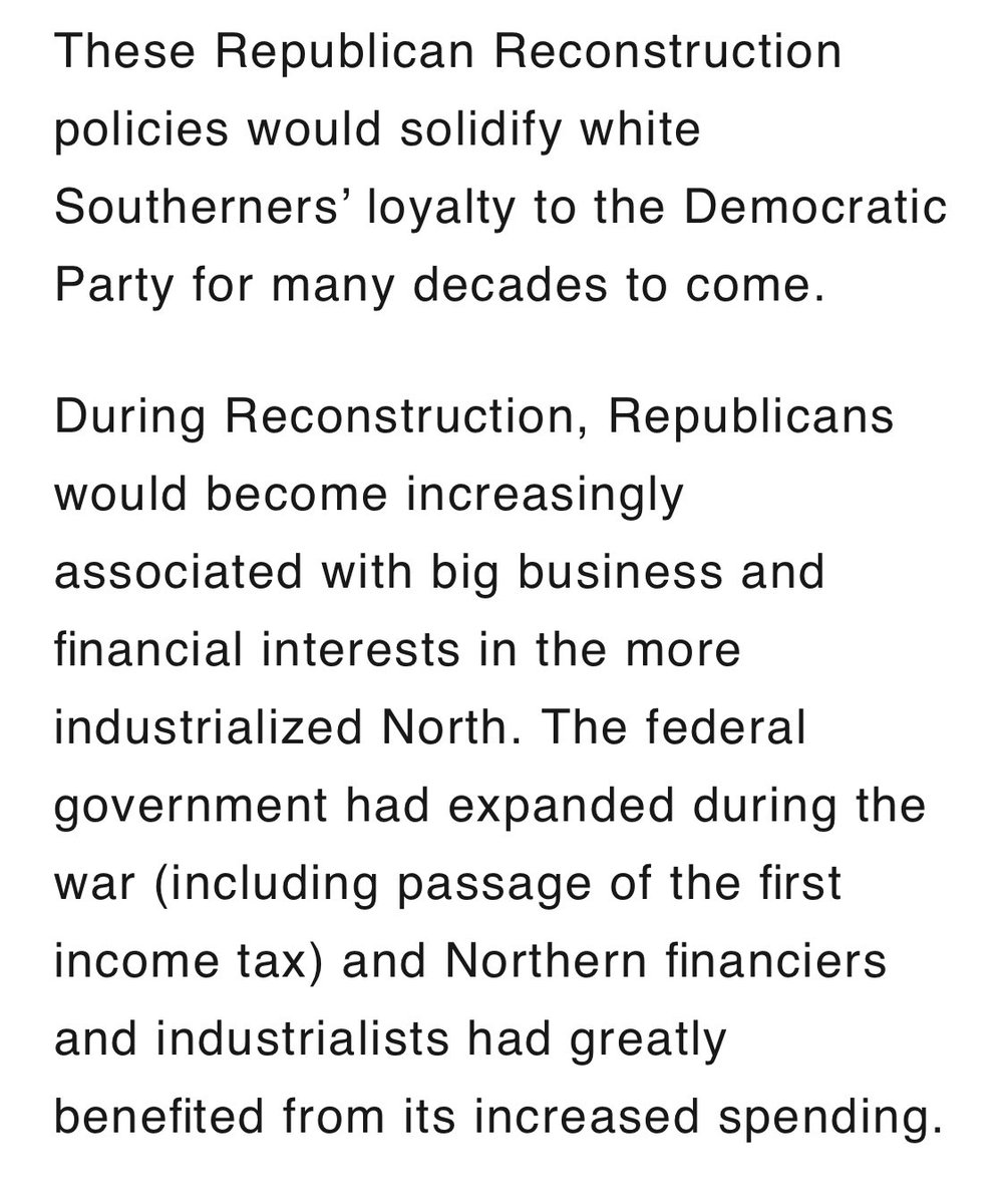  As white resistance to Reconstruction solidified, these interests, rather than those of blacks in the South, became the main Republican focus, and by the mid-1870s Democratic Southern state legislatures had wiped out most of Reconstruction’s changes.