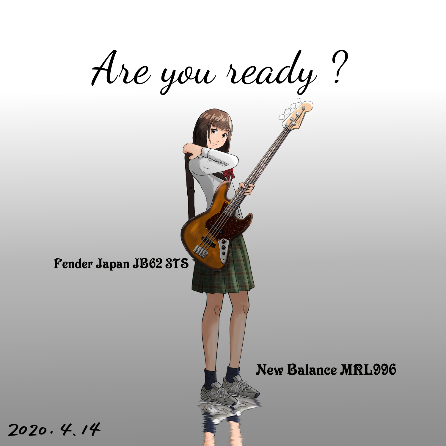 Twitter 上的 Q45 ６月９日はロックの日 という事で過去絵から ロックとはいえ４枚ともベースイラストばかりなんであれですが イラスト ロックの日 ベース T Co Yeutynqheu Twitter