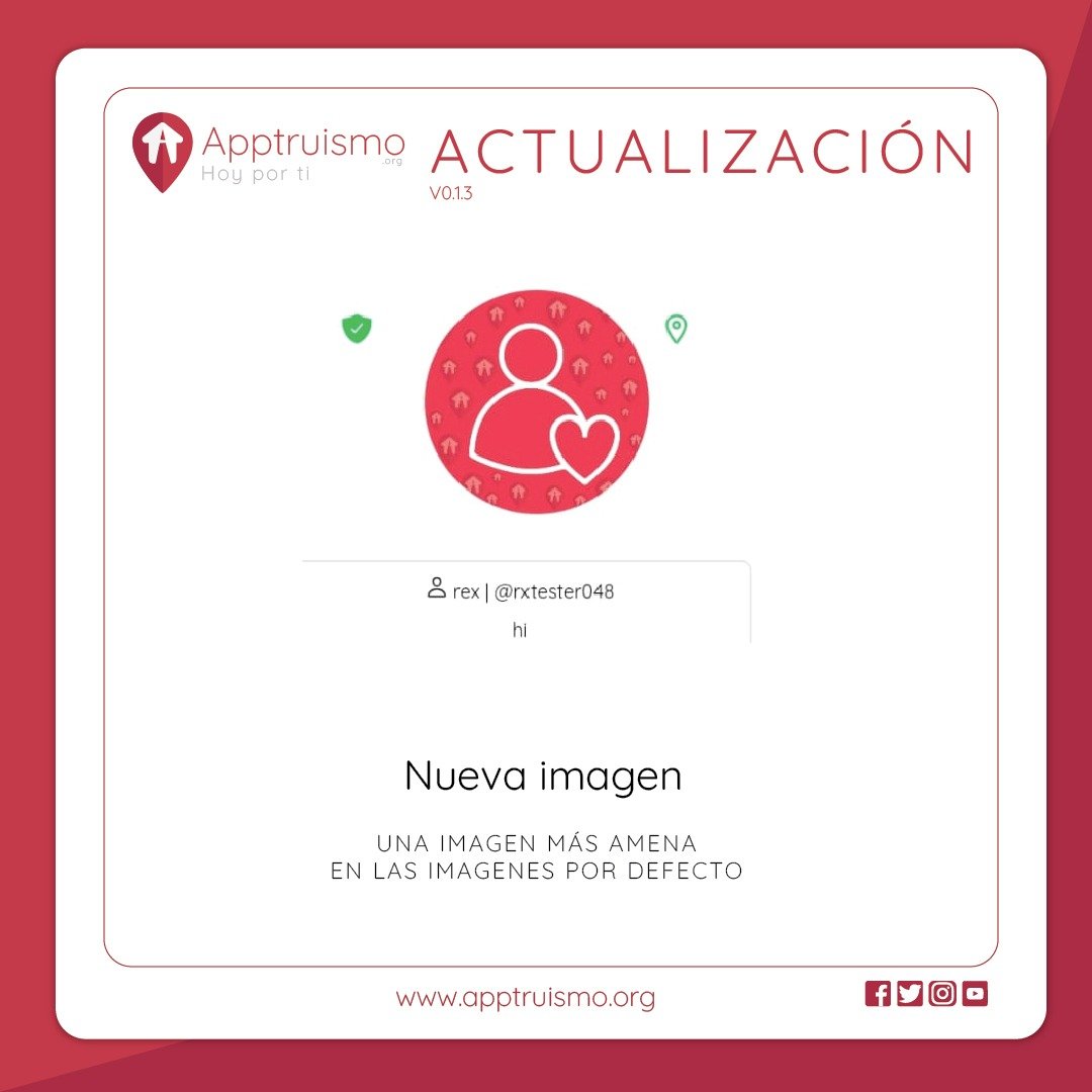 apptruismo's tweet photo. #Actualización

Ahora la imagen por defecto ha sido cambiada para dar más colorido al entorno de la aplicación, espero les guste :)

#HoyPorTi https://t.co/6wJR84NYmF