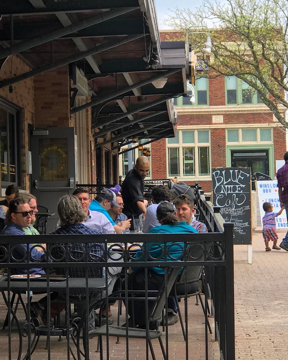 AskBuddyKC's tweet photo. One of the River Market’s hidden gems is Kansas City’s oldest Ethiopian restaurant, Blue Nile Cafe. This flavor-packed experience of traditional cuisine and culture is amplified by it’s perfectly positioned patio. 

#kc #kcmo #kansascity #kcrivermarket #rivermarketkc #kcfood https://t.co/Rb5JM48Jro
