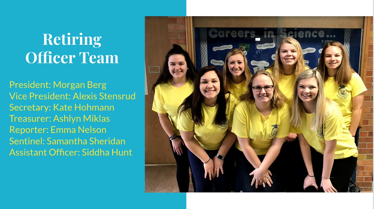 ZM_AgEd's tweet photo. A big thank you to the 2019-2020 officer team for all the work they did this year! They will be receiving sweatshirts. https://t.co/j3IdGu0ZL7