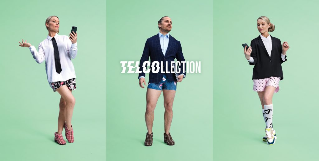 goodnewsfinland's tweet photo. TBWA\Helsinki and Finnish retailer Prisma created a special collection that combines formal upper parts with less formal bottoms into striking outfits. https://t.co/7RmkjjR6iX via @marcommnews @sryhma @TBWAHelsinki #Finland #retail #fashion #telcos #Telcollection https://t.co/6EcJJcW2Kb