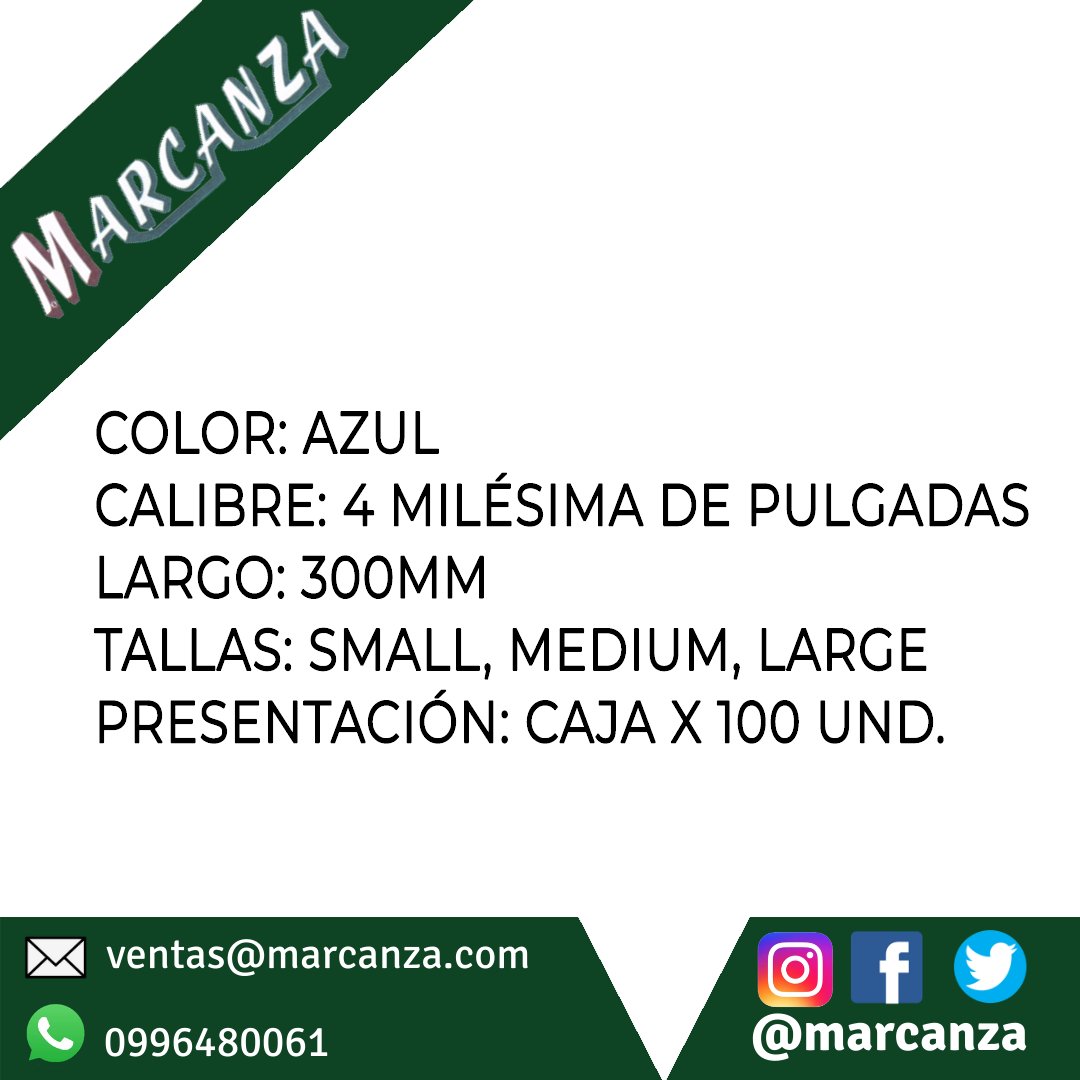 Marcanza's tweet photo. La Solución Perfecta para sus Empaques y Seguridad Industrial.
.
Contactanos: 👇👇👇
📩 ventas@marcanza.com
📲 0996480061
.
.
#guantes #guantesquirurgicos #guantesnitrilo #salud #cuidadodelasalud #guantesdeexaminacion #comercioecuador #empaques #guayaquil #proteccion #marcanza https://t.co/u1IepNf51g