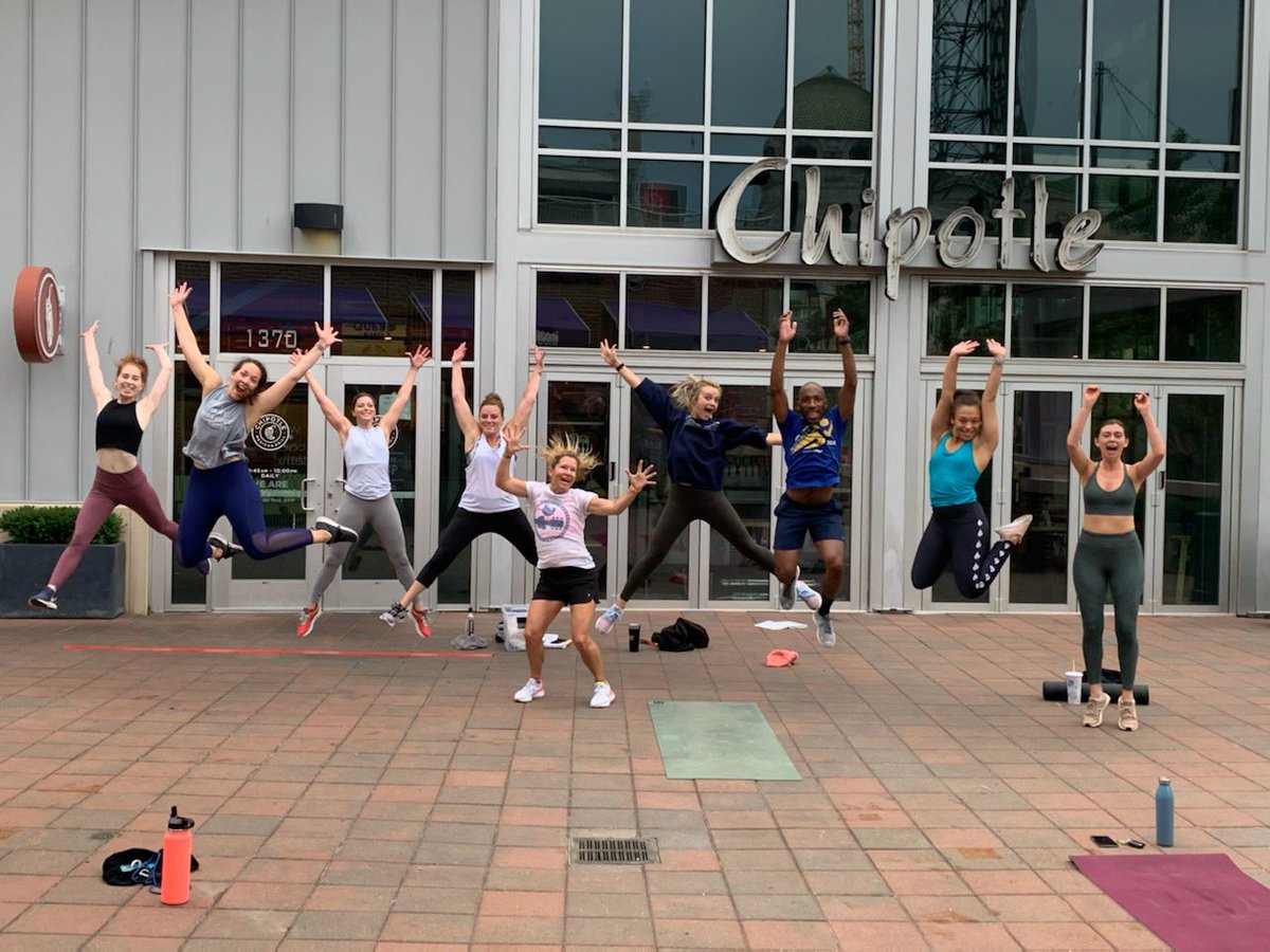 jaredfreemon's tweet image. Starting today I’ll be teaching Sculpt twice a week in KC. I may not be the best jumper, but we’ll sweat together every Monday and Saturday. 

@wearepowerlife