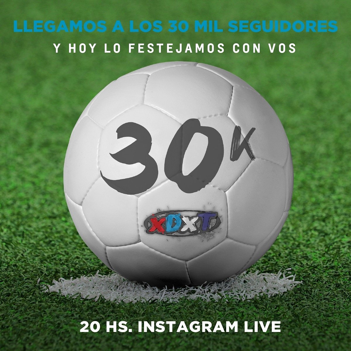 SomosxDxT's tweet photo. Si en algo somos buenos en #XDXT es en buscar motivos para festejar... y hoy toca hacerlo por llegar a los 30 mil seguidores en Instagram. https://t.co/WMfTjkDt5z