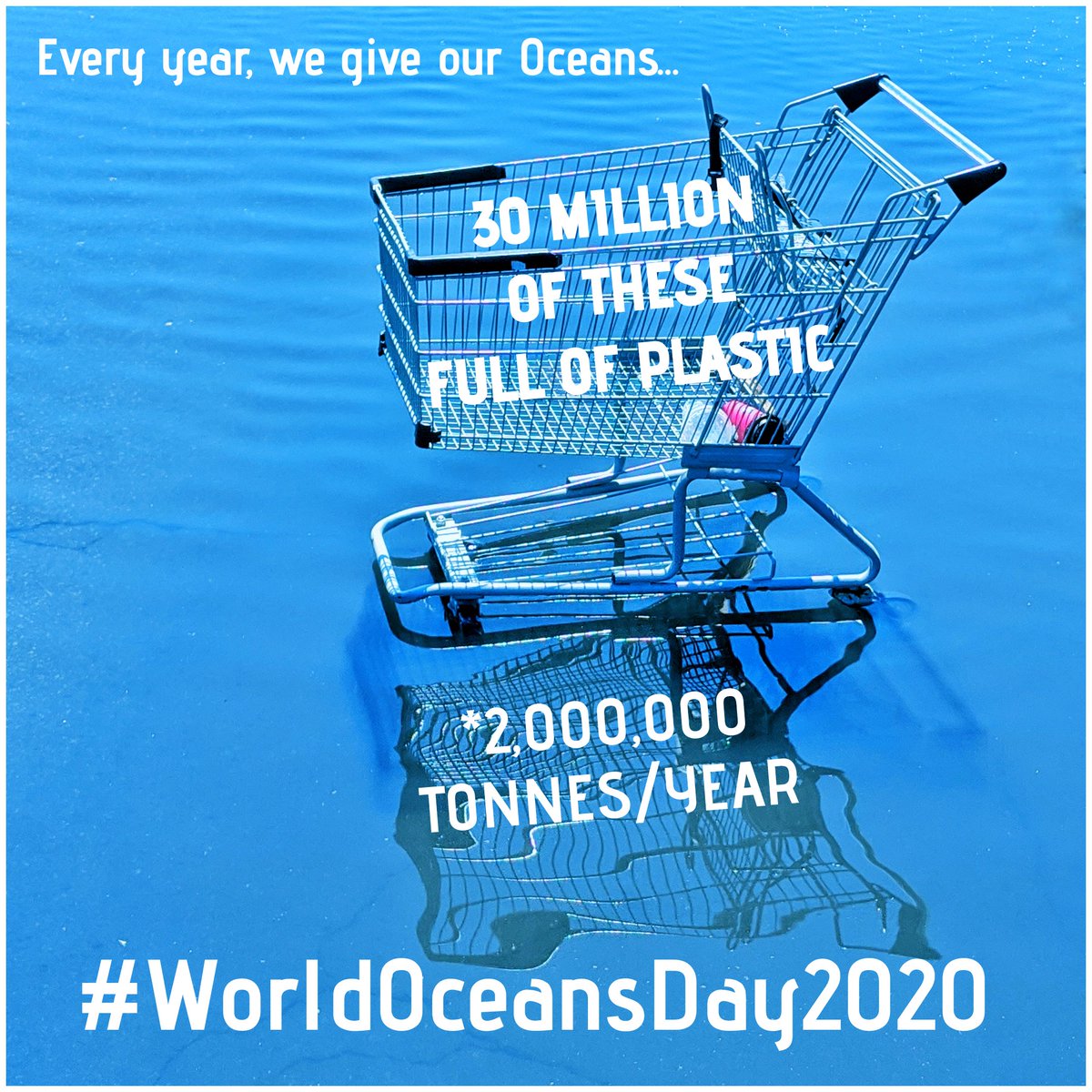 We need to turn off the 'plastic tap' filling our Oceans 🌊🚱
#WorldOceansDay2020
#TurnOffThePlasticTap
*Laurent C. M. Lebreton, et al., “River plastic emissions to the world’s oceans,” Nature Communications 8, no. 15611 (June 2017)