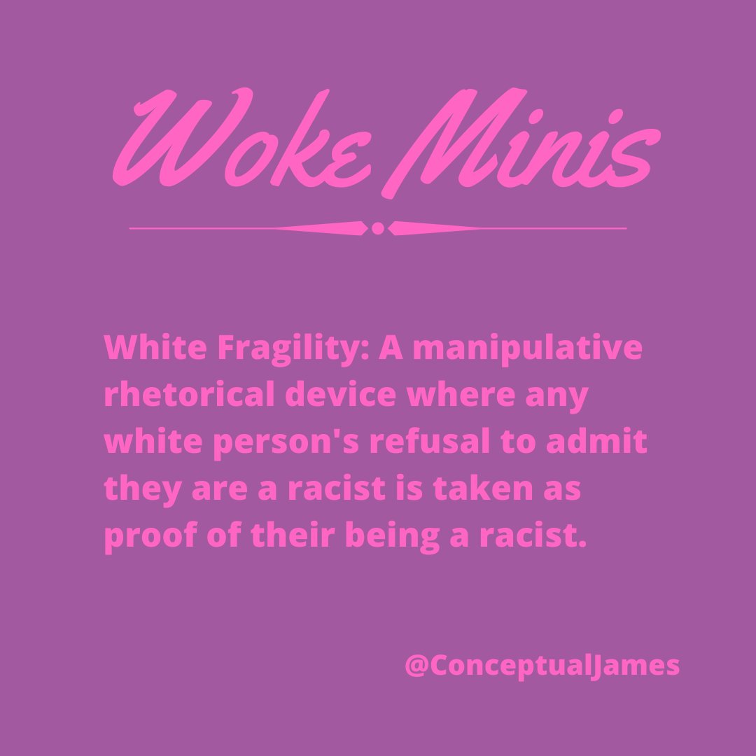  #WokeMinis  #WhiteFragility  #Cult  #WokeCult  #WokeSupremacy  #strugglesession  #strugglesessions