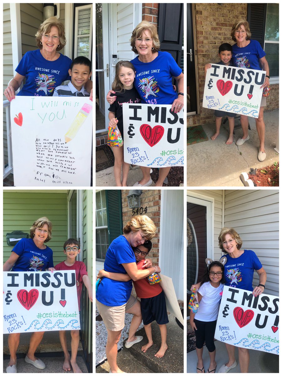 pam_oshea's tweet photo. Today my chauffeur and I delivered end of the year gifts to my sweet students! Seeing their faces filled me with joy! @TinaA44804155 @CentervilleVB #cesecho #VBSEL 🐬❤️🐬❤️ https://t.co/28APKNvEXu