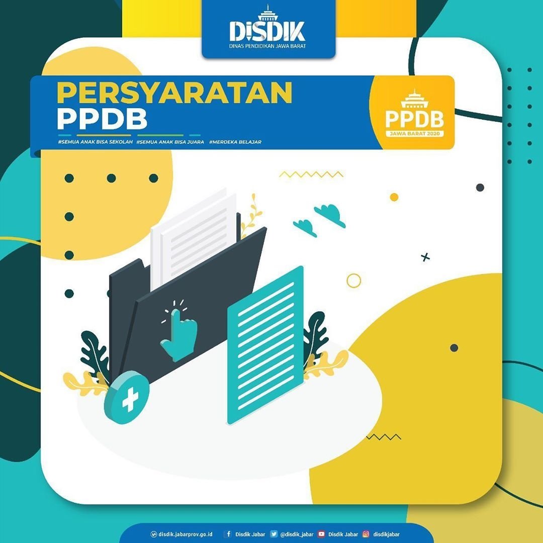 InfoSmanela's tweet photo. Persyaratan PPDB Jawa Barat 2020. https://t.co/3rQcW1rIaC