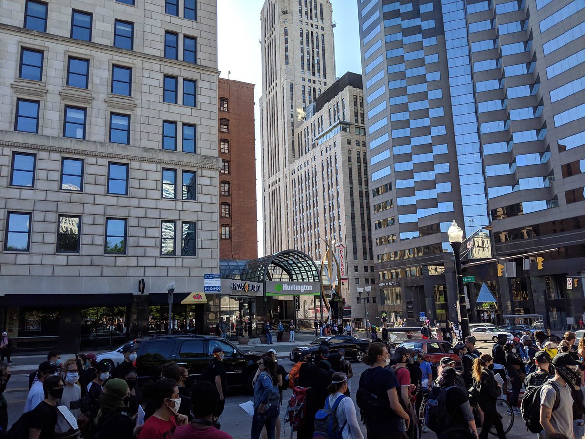 SoftwareVerde's tweet photo. Members of the Software Verde Team participated in #Protests all over #ColumbusOhio last week. From downtown #Columbus to #Westerville and #UpperArlington we stood in solidarity with those who believe #blacklivesmatter and against police brutality. ❤️✊🏿

#softwareverde #smartcbus https://t.co/LN53xj9biT