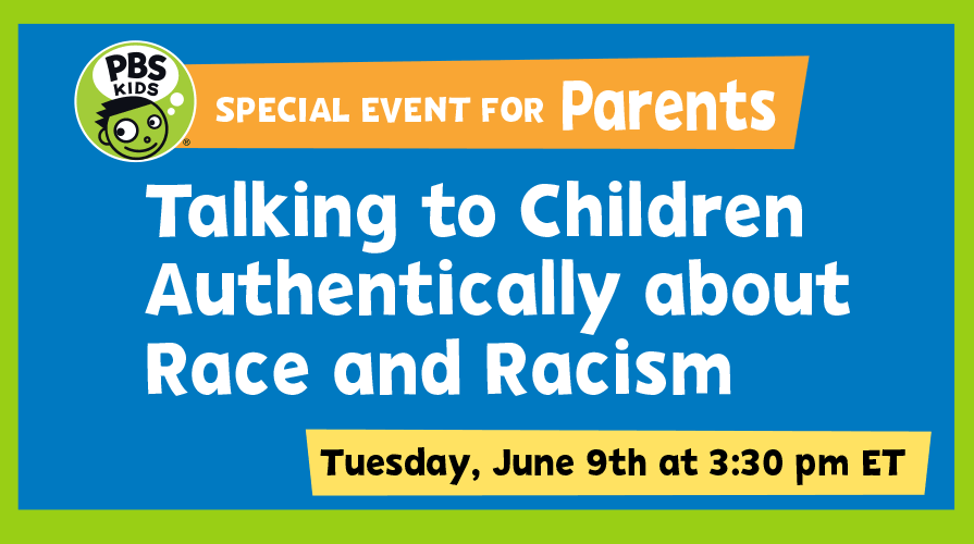 FredRogersPro's tweet photo. PARENTS: Attend an important virtual conversation from @PBSKIDS about how you can talk with young children about racial injustice and violence against Black people. Register for this FREE event on Tuesday, June 9 (Tomorrow!) at 3:30 pm ET: https://t.co/YCnVnu2ebk https://t.co/1EddG8TaVa