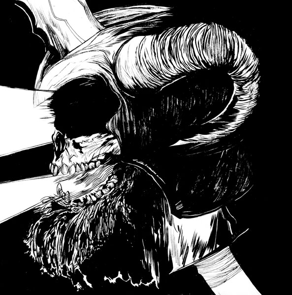 drybrush's tweet photo. @jrgdrawing @JSwayArt Hey John! My works covers a lot of subjects, but it's usually pretty dark. Here are a few horror specific samples: #art #artist #BlackArtist https://t.co/biasRP1nLm