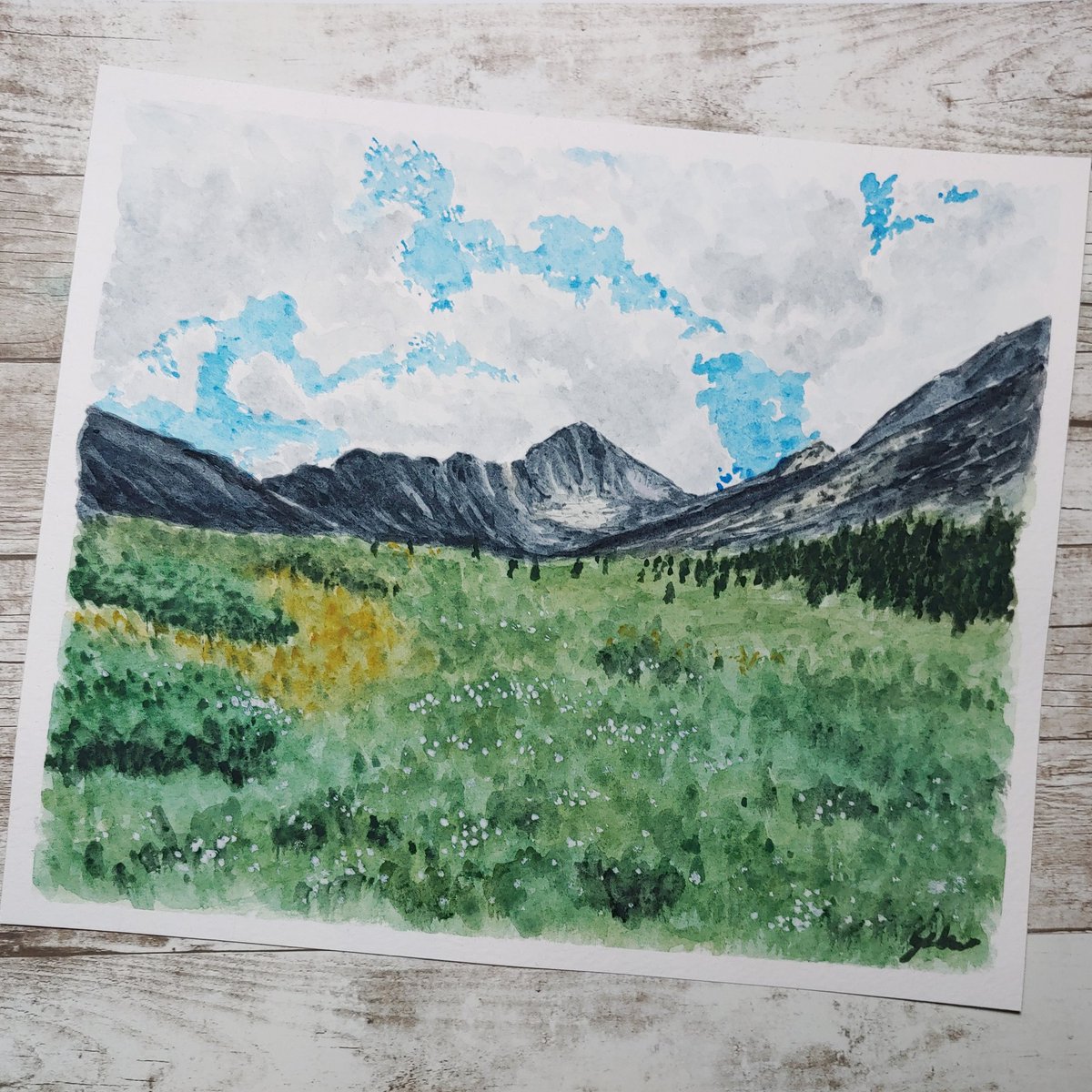 live_love_maria's tweet photo. New art. #hopepass #watercolorpainting #livelovemaria https://t.co/7hdbmZUzIf