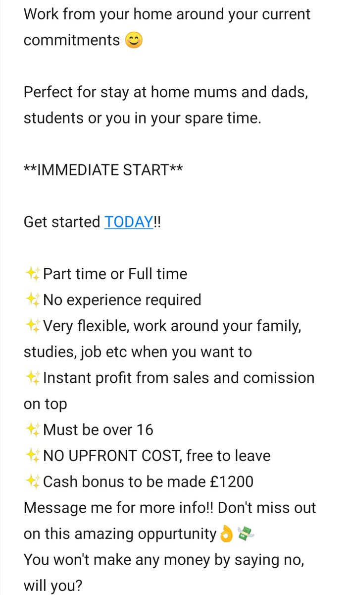 Whoes interested? Message me for more info💕

Don't miss out👀

#fmbrand #fmuk #business #oppurtunity