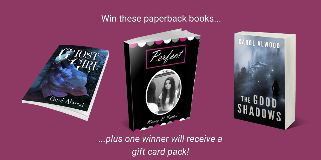 Enter to win first edition novels by 
@AlwoodCarol
 and Nancy E Patton (Wood). One lucky winner will get a gift card pack! Enter every day. #amreading #summerbooks #giveaway #books #teenromance #christianfiction #fiction #youngadult promosimple.com/ps/fded/nancy-…