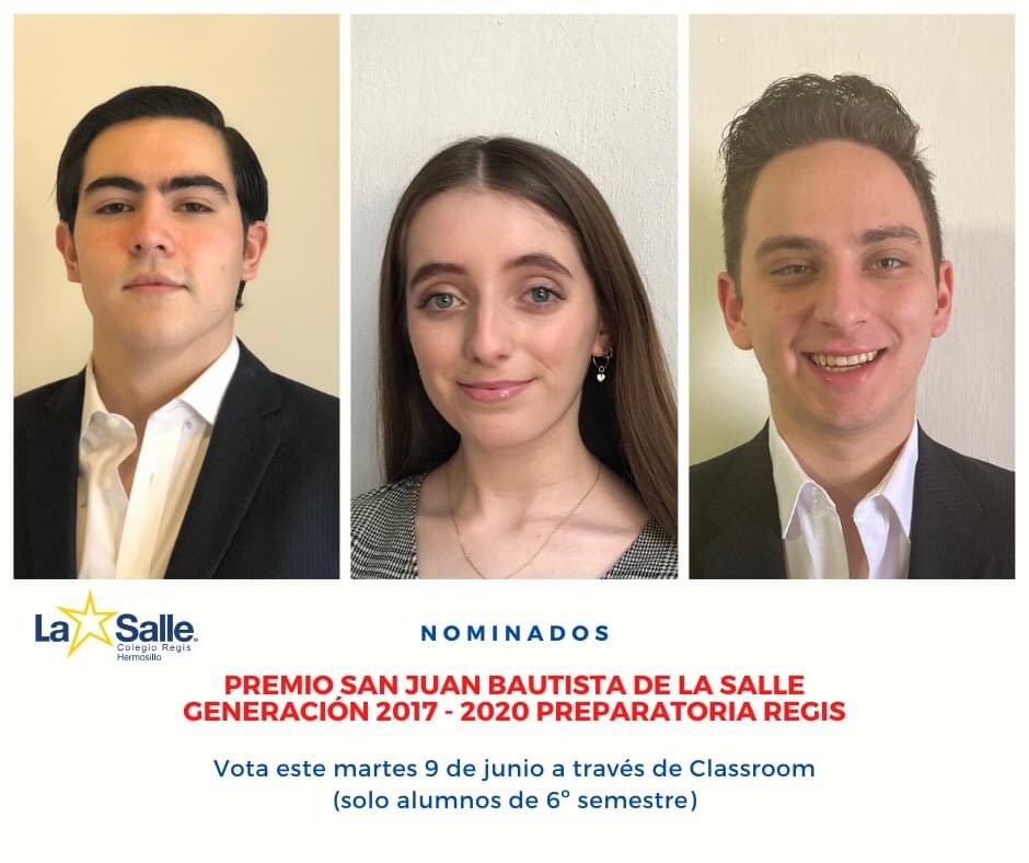 ColegioRegis's tweet photo. ...por su vivencia comprometida y testimonial de los valores de fe, fraternidad y servicio.
CARLOS EMILIO CORONA JUVERA
LUISA ARMENDARIZ LIZARRAGA
JOSE PEDRO DESSENS RIVERA

(3/3) https://t.co/PcRVjD0c2X