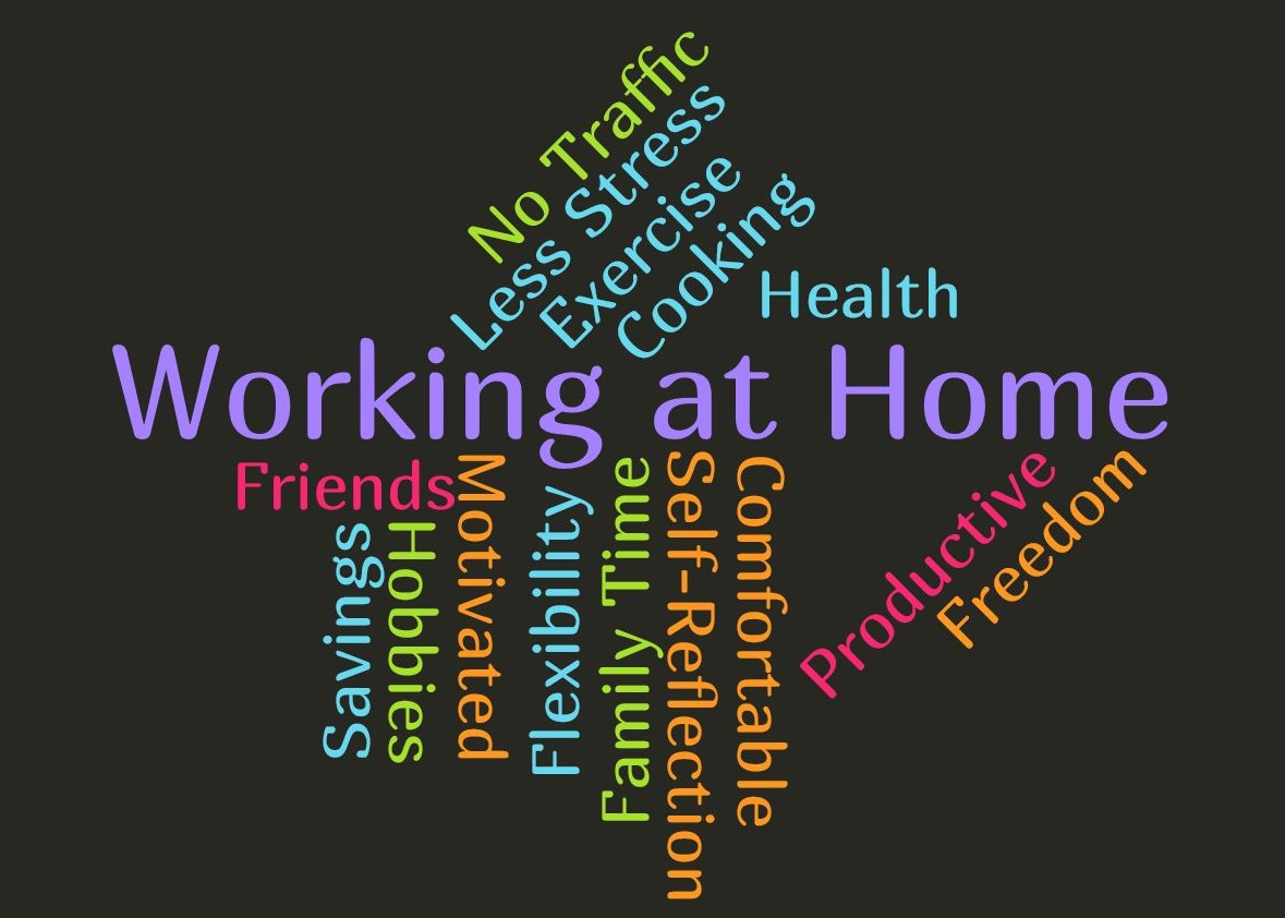 WKU_SCM's tweet photo. Even in the midst of crisis, we should find things to appreciate. In SCM, we're grateful for the opportunity to work remotely so we can remain #HealthyAtHome .
So, tell us @WKU work family... How has working from home effected your life in a positive way? #TogetherWKU @TopLifeWKU https://t.co/n5kOa861PB
