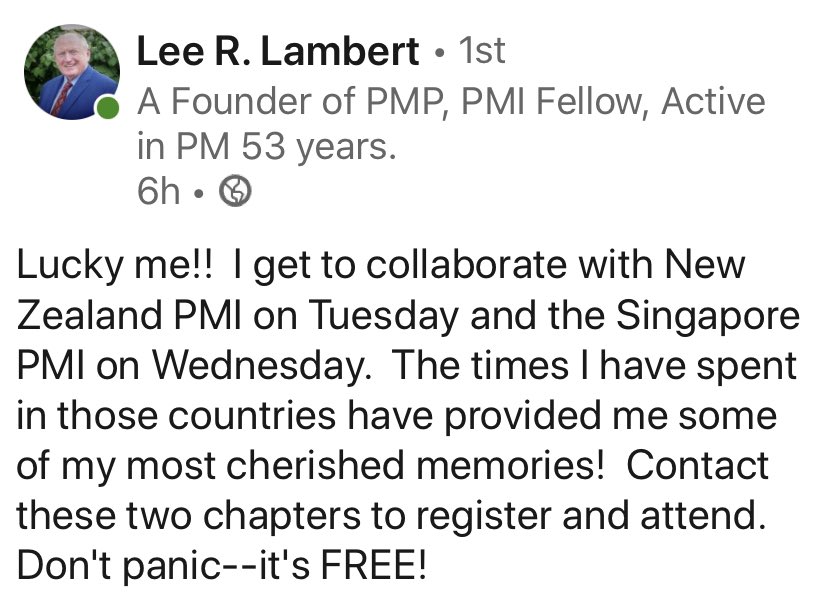 lcgpmp's tweet photo. #pmi #pmp #pdu https://t.co/Xv5H4l0Kul