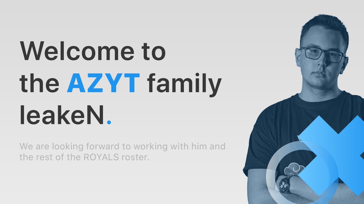 Azyt_Management's tweet photo. Nothing like having @leakeNCSGO 🇱🇹 from @RoyalsValorant join our family!
#AZYTGLOBAL https://t.co/NSbt28qRir