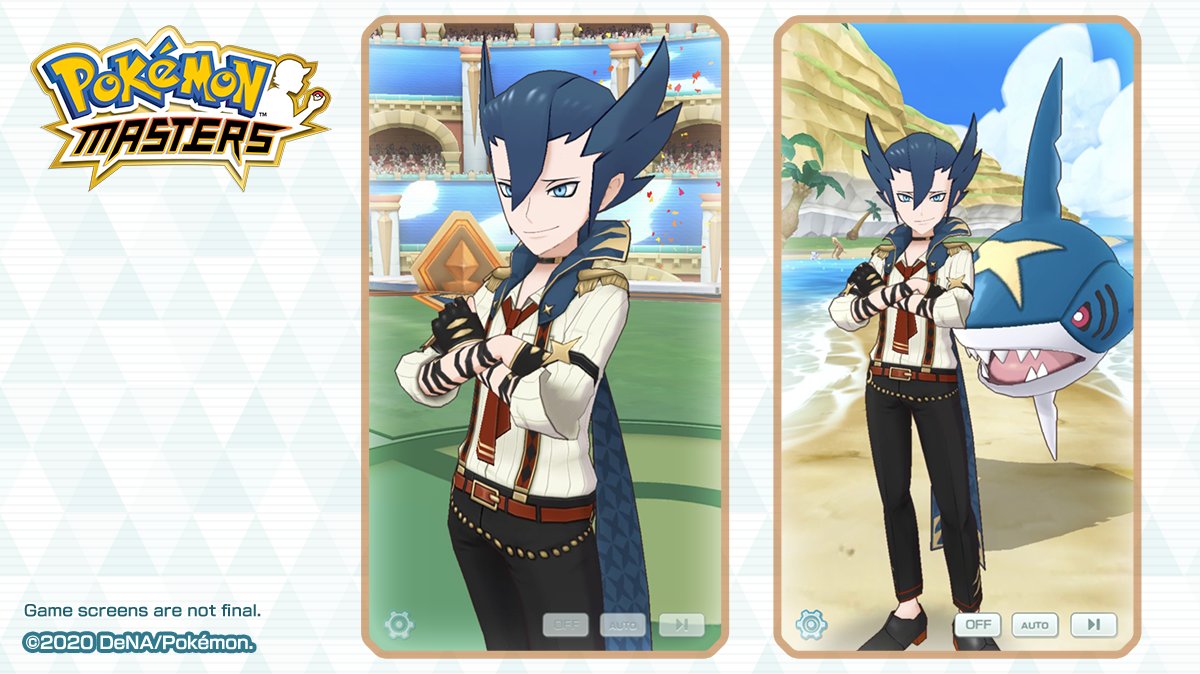 Aza / Grimsley Traje S Pokémon Masters