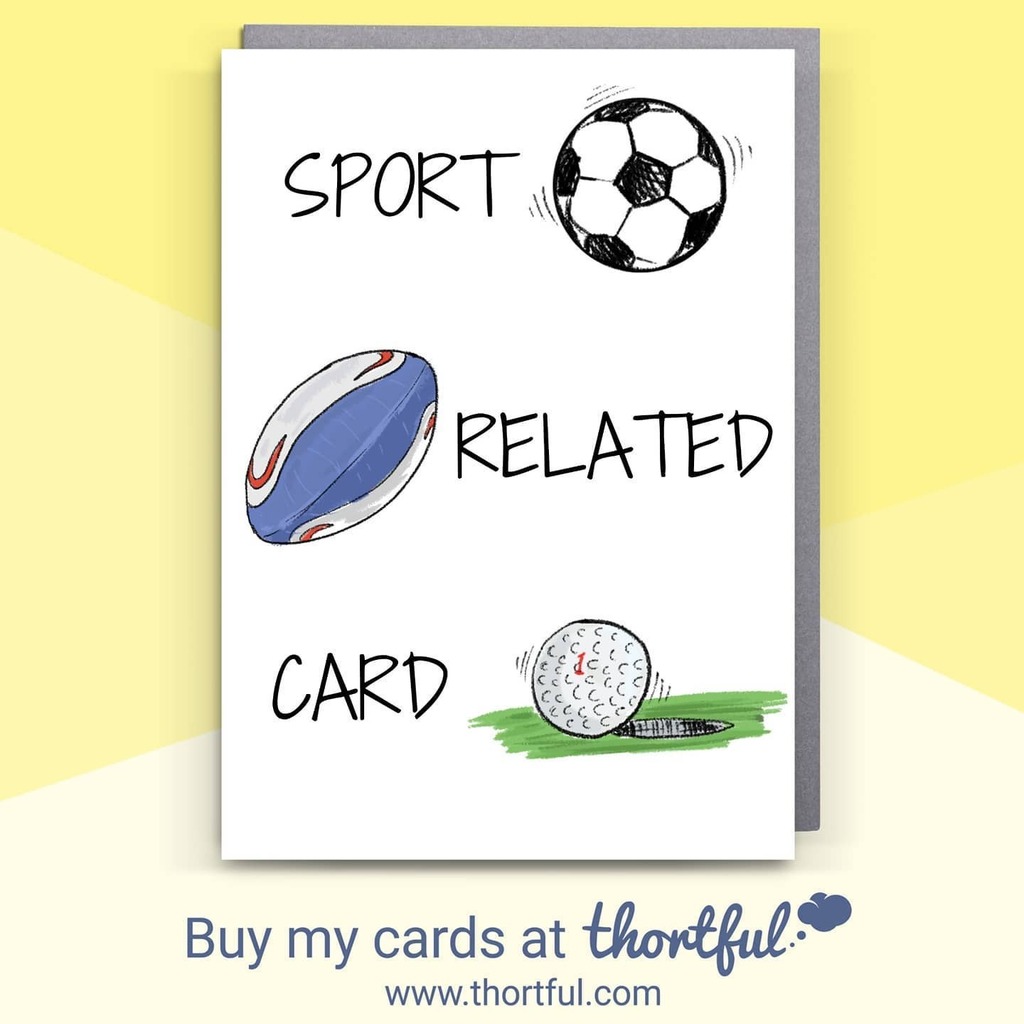saharacards's tweet photo. New card for people into sports and stuff 🤷‍♀️ #sport #somethiingrelatedtosport  https://t.co/QLKzYnWIK7 https://t.co/LPo1xMDLJB