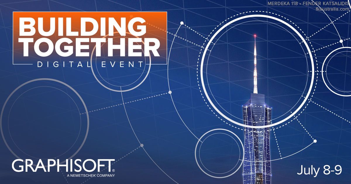 ARCHICAD's tweet image. Register for our #BuildingTogether Event happening July 8 and 9. It is a chance for us to showcase how @GRAPHISOFT is changing the way #architects and #engineers work together through disruptive #BIM workflows. buff.ly/2Yg3e6T
