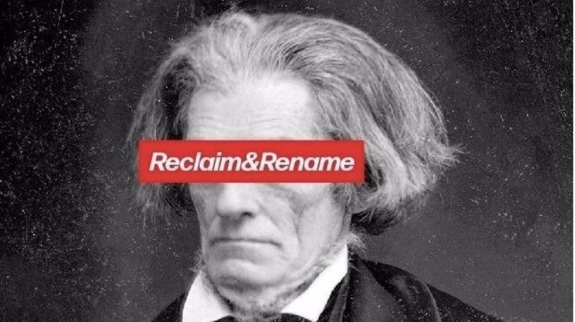 DeAndreHopkins's tweet photo. Clemson University still honors the name of slave owner John C. Calhoun on its buildings, signs, and in the name of its honors program.  I am joining the voices of the students and faculty to restarted this petition to rename the Calhoun Honors College.  

https://t.co/1198BZ8FeS https://t.co/xQmXmBPUeW