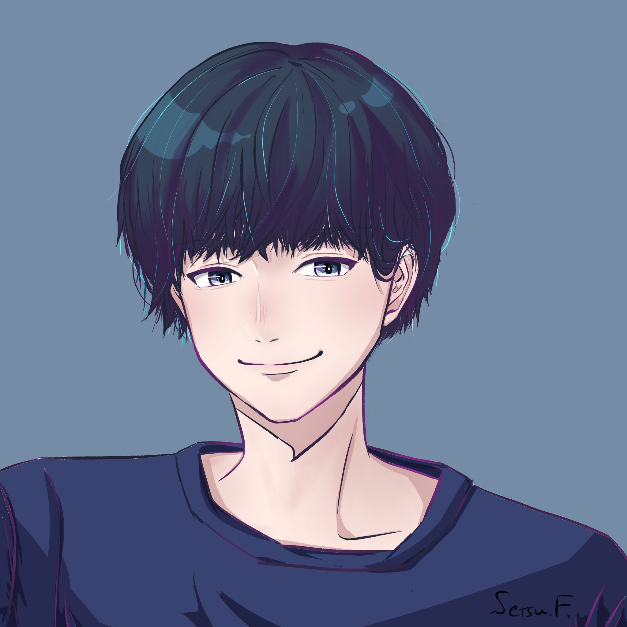 Setsu F ちまちま描いた 地雷が多そうな男子 です アルカイックスマイルが性癖でございます どう描いても童顔になるのが最近の悩み 創作イラスト イケメン イラスト好きさんと繋がりたい 絵描きさんと繋がりたい T Co Kmfptl80i0 Twitter