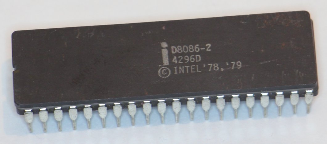 The Intel 8086 microprocessor was introduced 42 years ago today, so I made a high-res die photo. The 10-kilobit microcode ROM is visible in the lower-right corner. The 8086 started the x86 architecture that still dominates computing. The original IBM PC used the related 8088 chip
