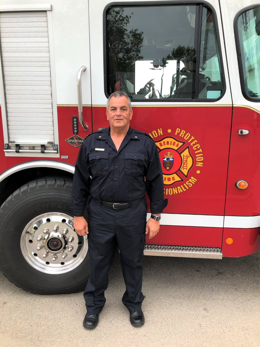 Regina_Fire's tweet photo. Congratulations to our two new Assistant Chiefs – AC Wagner (pictured left) and AC Walbaum (pictured right). Both have been with RFPS for many years and will add great value in their new roles! https://t.co/okjPEc2hbn