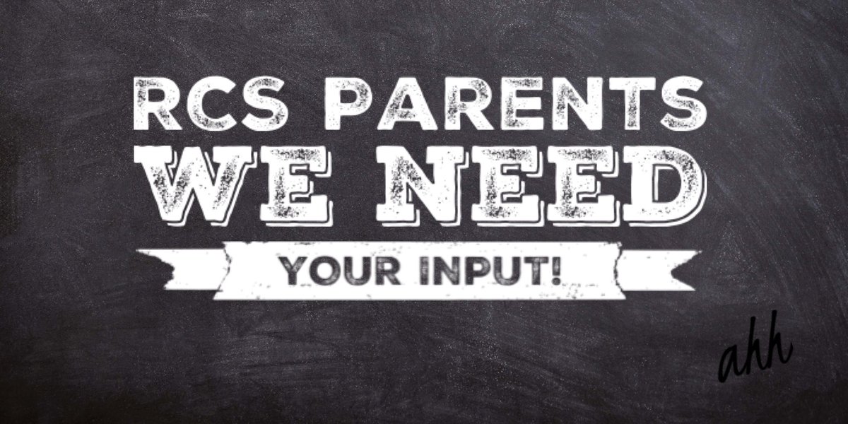 RCS Parents...tomorrow you will receive a survey regarding the RCS Reopening Plan. We greatly appreciate your time and input!  Thanks in advance for your help.   #RCSProud