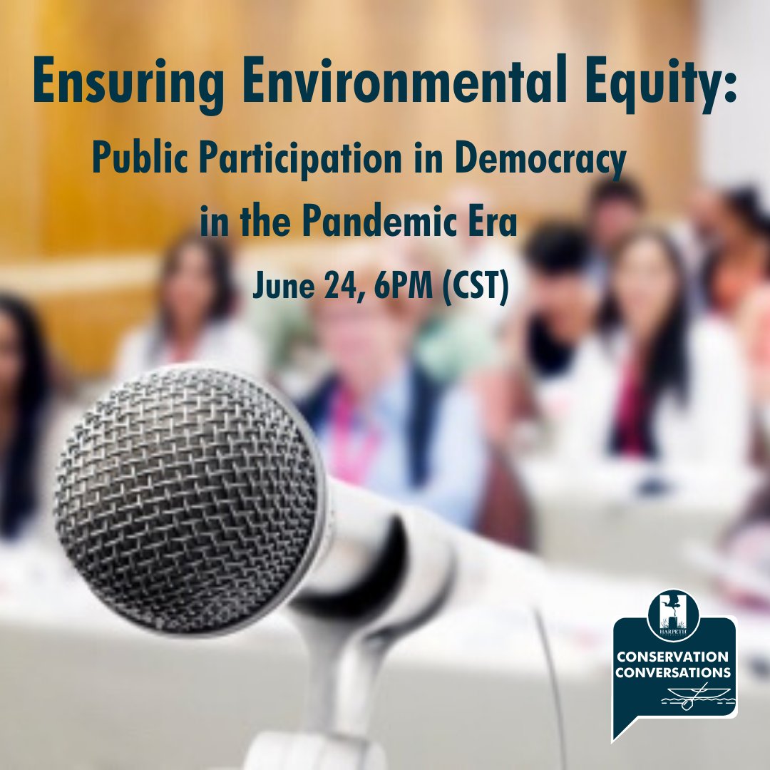 TheHarpethRiver's tweet photo. Join 3 leading experts for our next Conservation Conversations: Public Participation in Governmental Decisions on June 24th at 6:00pm (CST). Deborah Fisher, Dr. G.S. Hans, and Jim Redwine will be discussing this pressing topic. Register at the link! https://t.co/qb2cGEbCeU https://t.co/USZtdPpfXc
